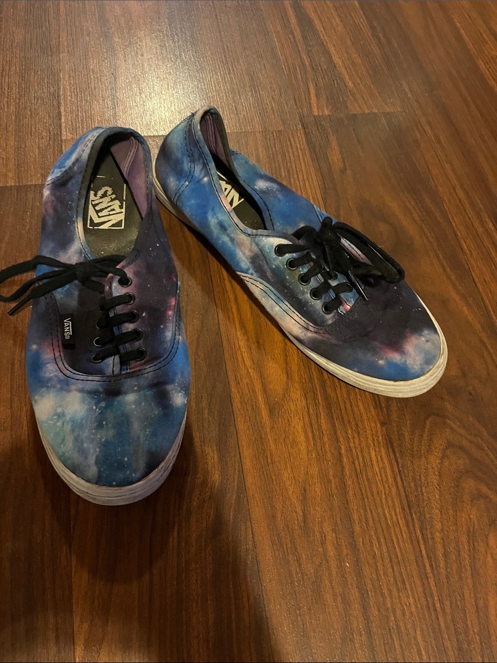 Vans Galaxy Canvas Sneakers - Blue/Purple/Black